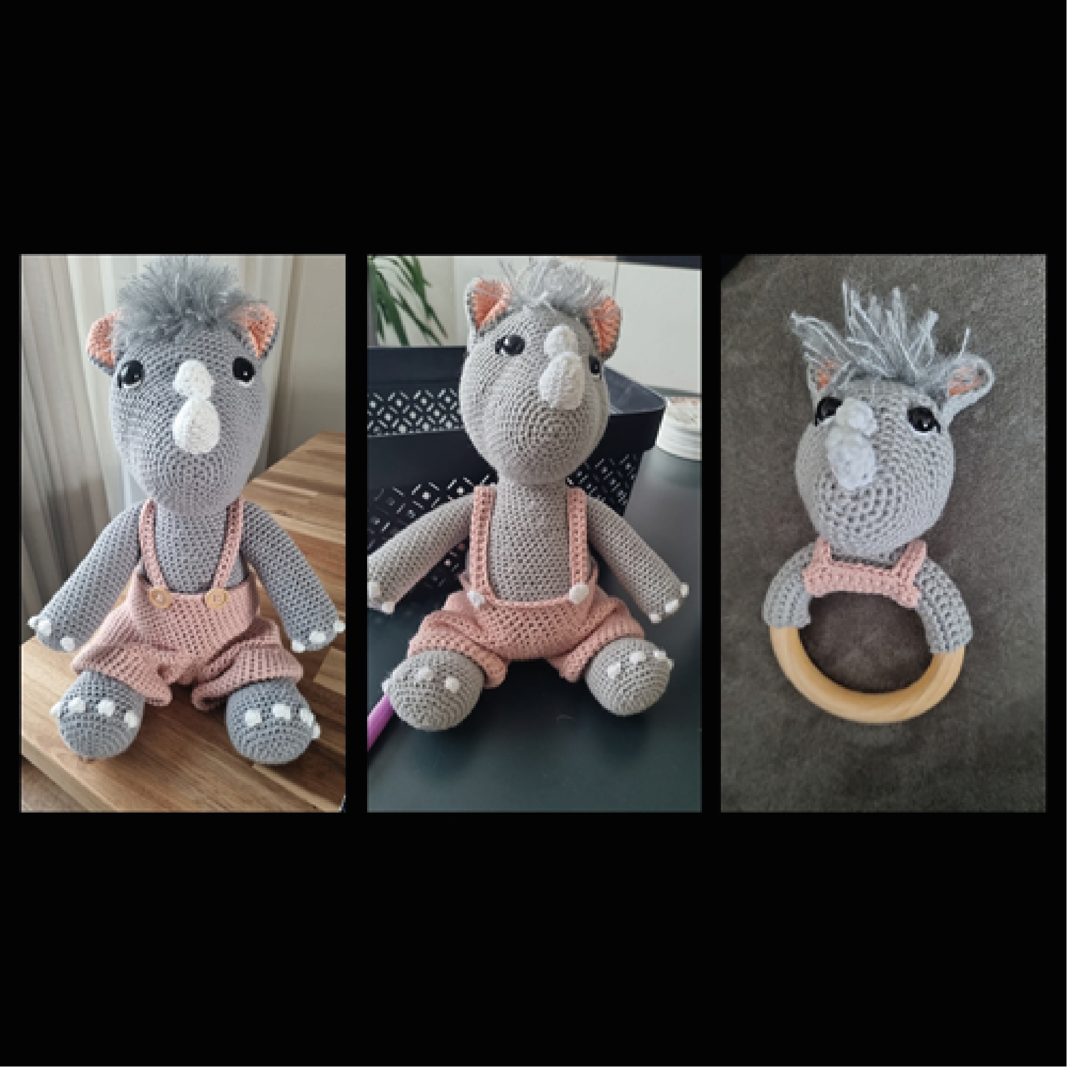 Gehaakte knuffels als kraamcadeau